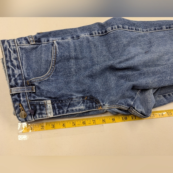 Vtg Girbaud Jeans Womens 11/12 Blue Denim Pants Straight Marithe Francois A141 - Picture 7 of 10